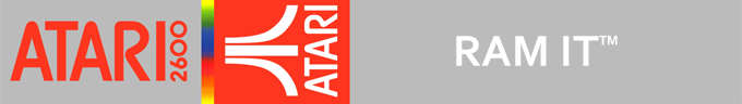 Ram It logo for Atari 2600